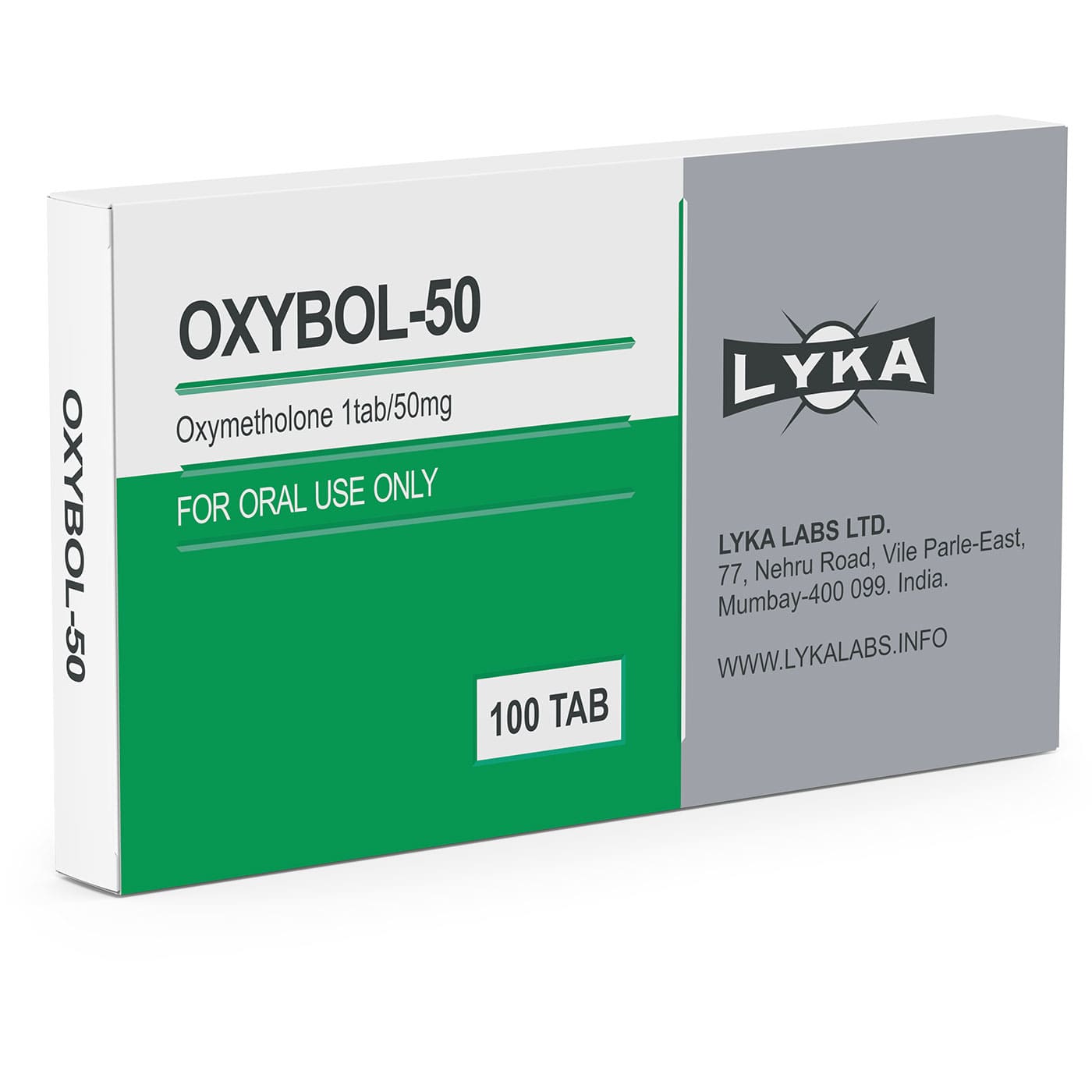 Oxybol-25 оксиметалон Lyka Labs таблетки